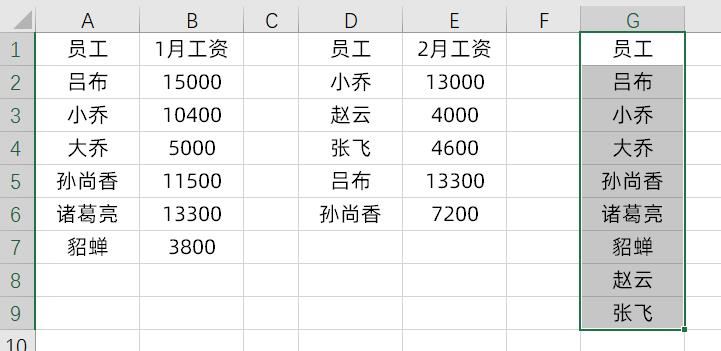 excel多个文件合并成一个文件的方法（excel相同姓名数据合并窍门）