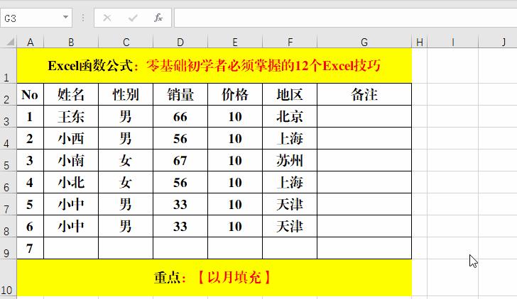 0个工作中最常用excel技巧图解（电脑制作excel表格全步骤）"