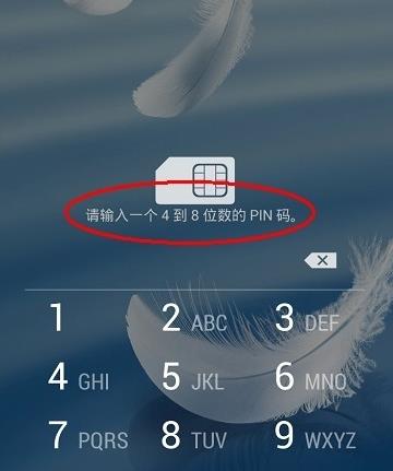 sim卡pin码忘了怎么办（解锁pin码的详细教程）