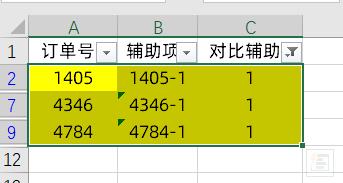 excel两列数据找相同的部分（筛选数据的函数应用教程）