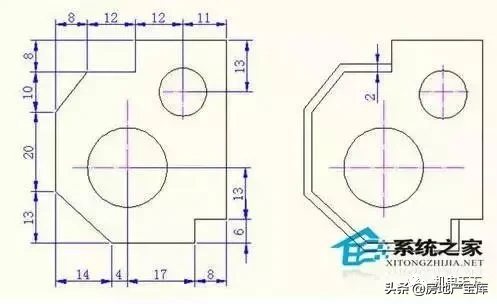 cad画斜线怎么画（cad画45度斜线命令）