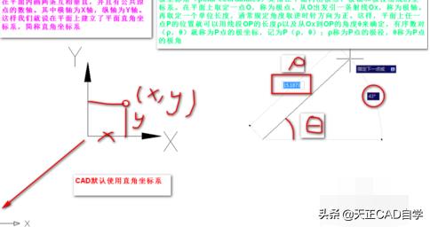 天正cad怎么输入坐标点画图（CAD坐标制作方法）