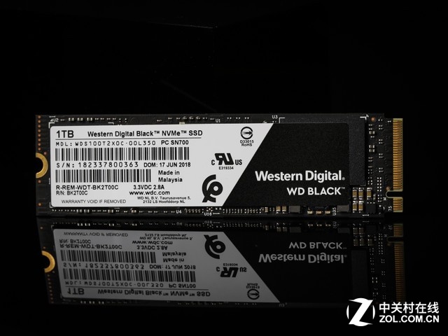 西部数据 WD Black NVMe SSD怎么样？