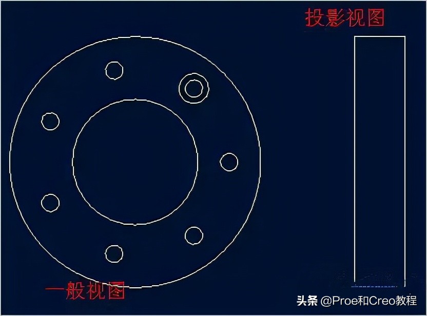 creo工程图模板制作（creo出工程图教程）