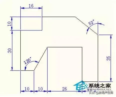 cad画斜线怎么画（cad画45度斜线命令）