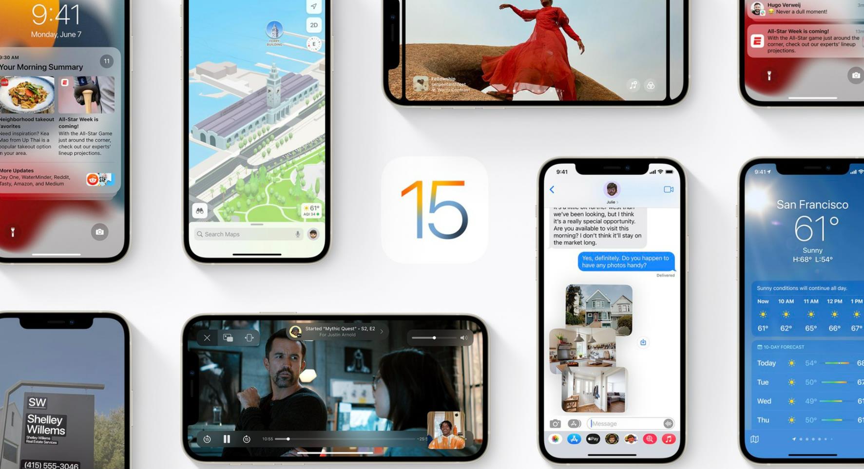 iOS 15 正式发布，FaceTime 功能兼容非Apple设备