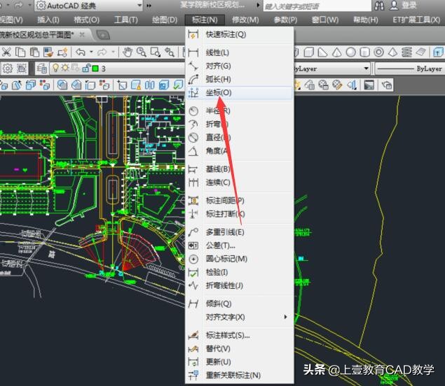 cad快速标注快捷键是什么（教你一键标注好cad坐标）