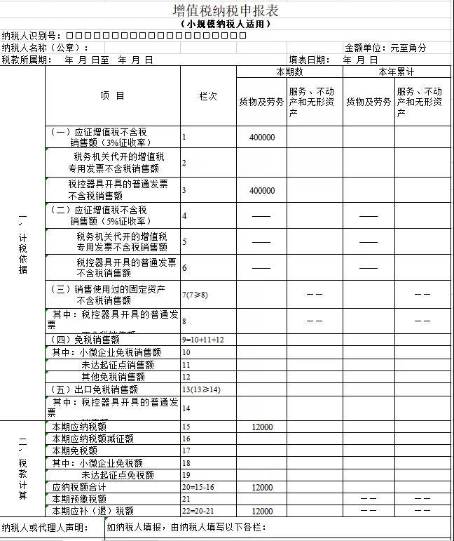 小规模报税怎么报，小规模纳税人季报流程