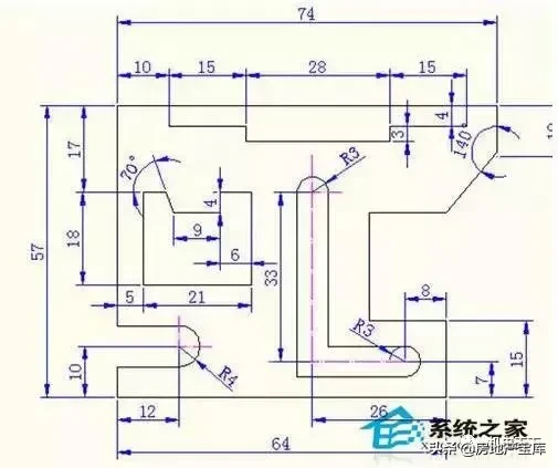 cad画斜线怎么画（cad画45度斜线命令）