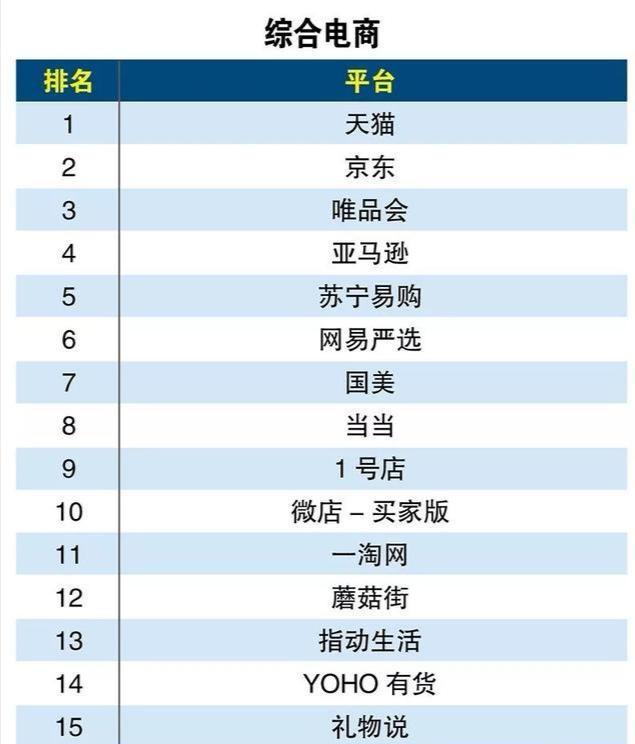 主流电商平台有哪些，主流电商平台特点比较分析