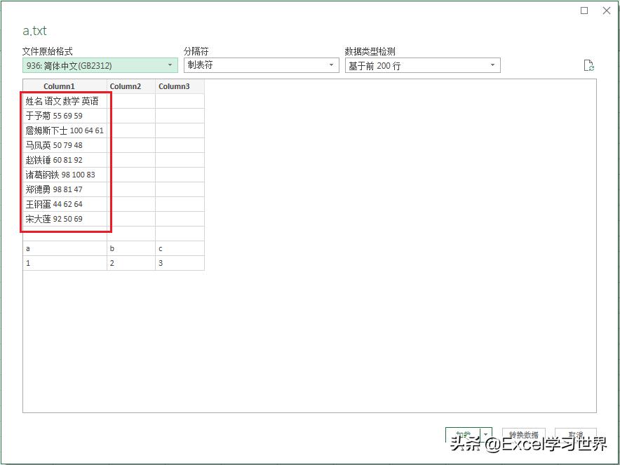 txt格式转换成excel（txt文本转换成表格的方法）