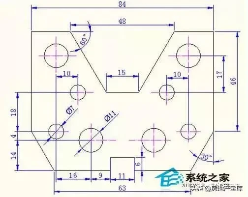 cad画斜线怎么画（cad画45度斜线命令）