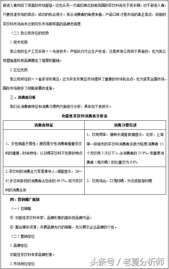 产品营销策划方案怎么做（实例分析其策划案写法）